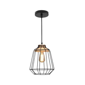Modern Grid Design Cage Decoration Ceiling Pendant Light 07472