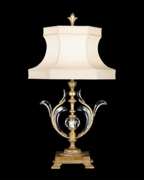 Modern Pisces Classic Crystal Table Lamp