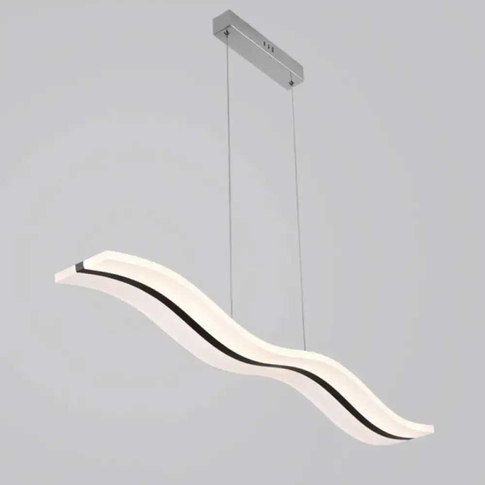 Modern Style LED Island Pendant Light with Acrylic Shade