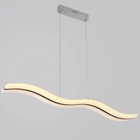 Modern Style LED Island Pendant Light with Acrylic Shade