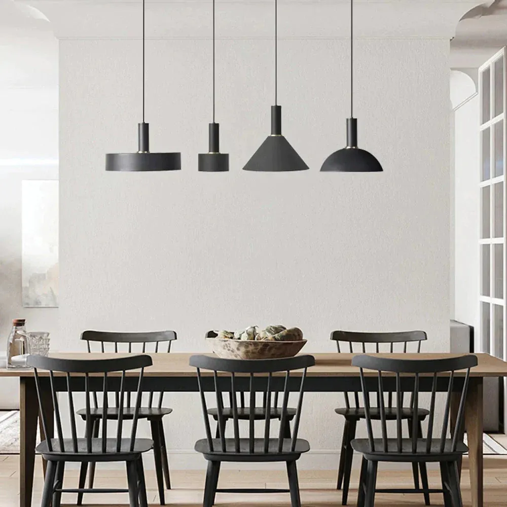 Modren Simple Pendant Lights DIY Nordic E27 Hanging Pendant Lamps Restaurant Bar Living Room Bedside Lighting Fixtures Luminaire