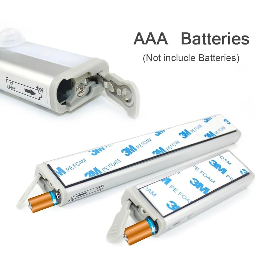 Motion Sensor LED Lamp Battery-Operated