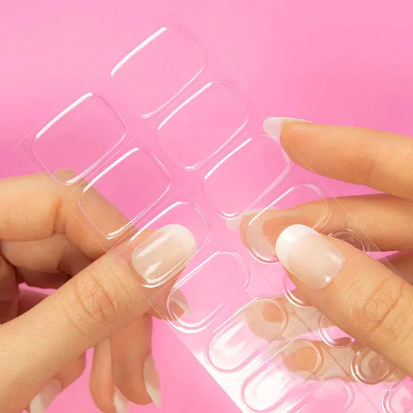 MoYou London Gel Nail Strip ★ CRYSTAL CLEAR