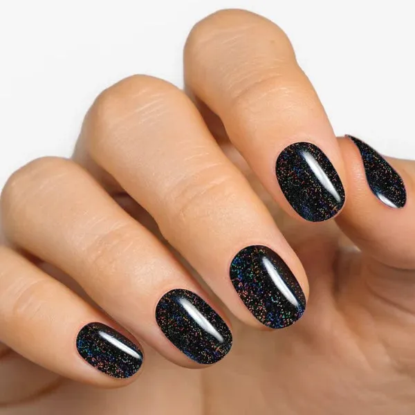 MoYou London Gel Nail Strip ★ MAGIC COCOA ★ HOLOGRAPHIC GLITTER
