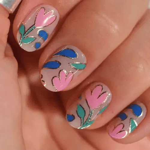 MoYou London Gel Nail Strip ★ @NAILJOB 01