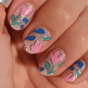 MoYou London Gel Nail Strip ★ @NAILJOB 01