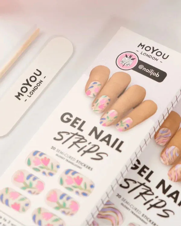 MoYou London Gel Nail Strip ★ @NAILJOB 03