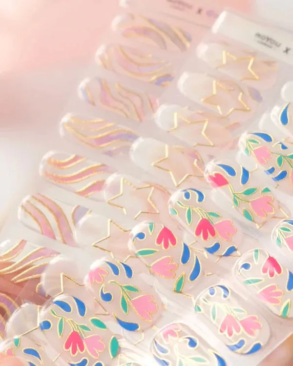 MoYou London Gel Nail Strip ★ @NAILJOB 03