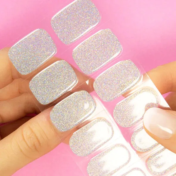 MoYou London Gel Nail Strip ★ TOO GLAM TO GIVE A DAMN