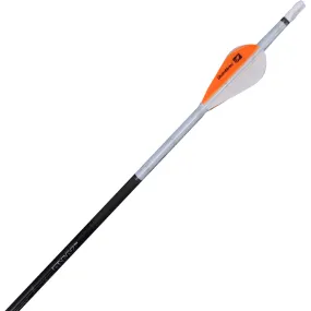 Nap Quikfletch Quickspin Fletch Rap White And Orange 4 In.
