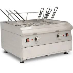 Nella 18L Countertop Double Tank Electric Pasta Cooker - 41883