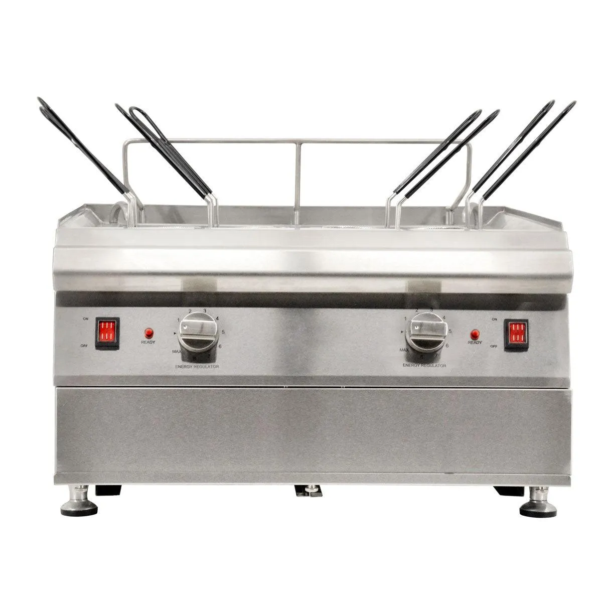 Nella 18L Countertop Double Tank Electric Pasta Cooker - 41883