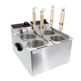 Nella 8L Countertop Electric Pasta Cooker with 4 Baskets - 43558