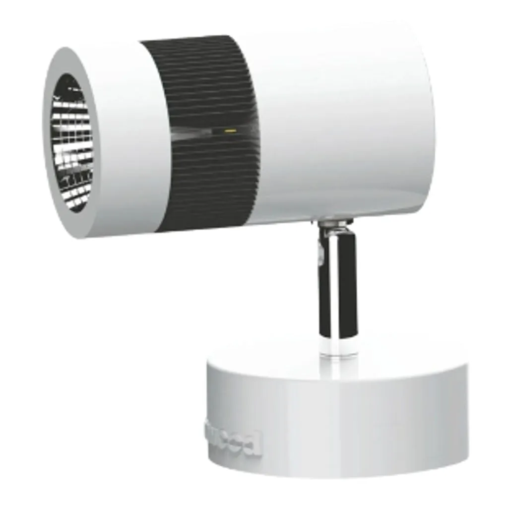 Norwood N-Mount Wall Light Fitting 3 W White NNM-3W-WH