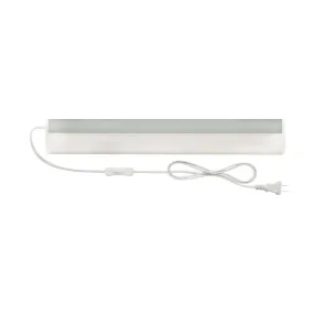 Nuvo 18-in 10w LED Under Cabinet Light Bar White Finish - 3000k Warm White