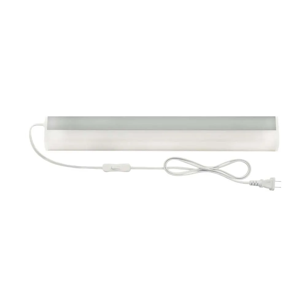 Nuvo 18-in 10w LED Under Cabinet Light Bar White Finish - 3000k Warm White