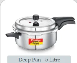 Prestige Svachh Deluxe Alpha Stainless Steel Pressure Cookers
