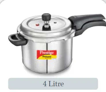 Prestige Svachh Deluxe Alpha Stainless Steel Pressure Cookers