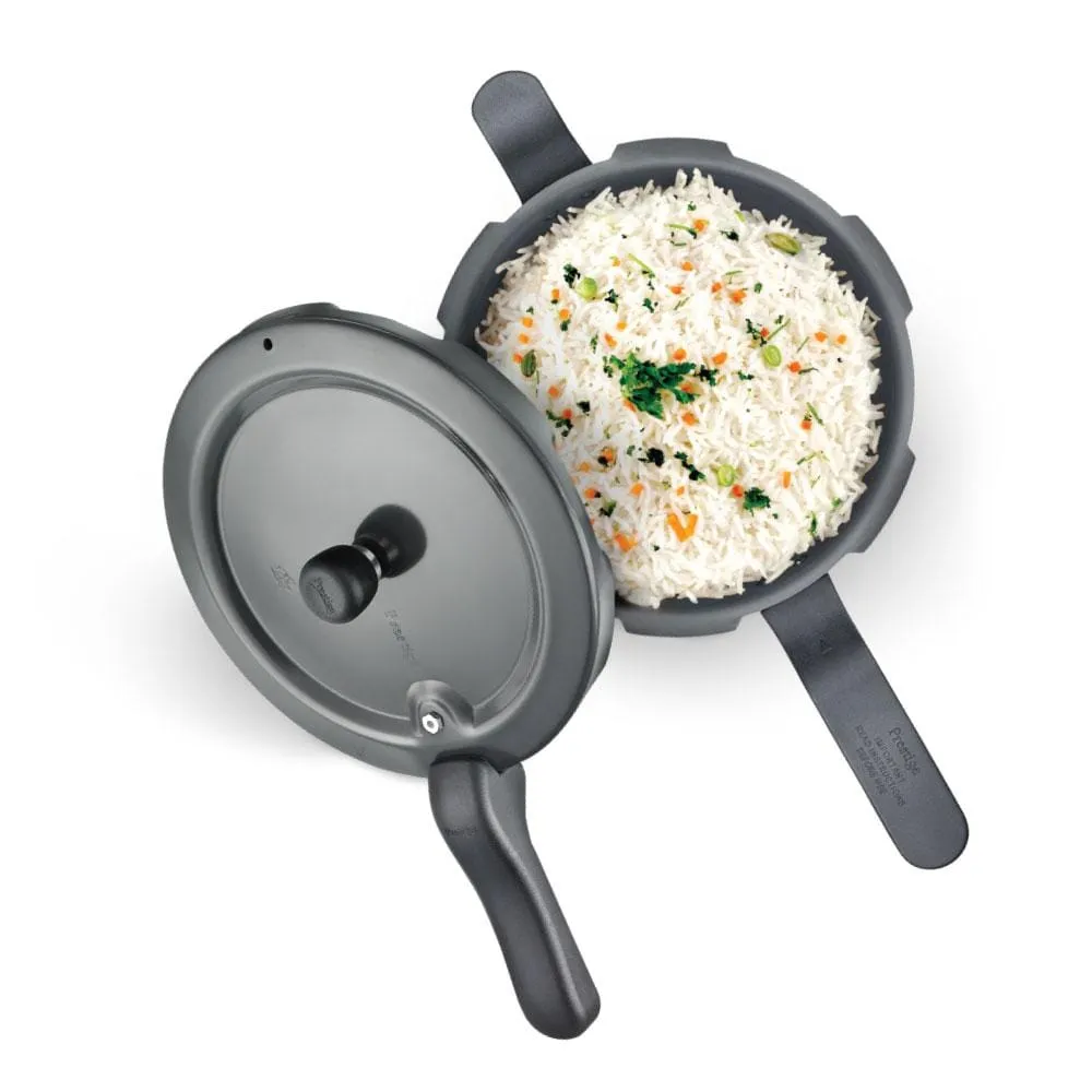 Prestige Svachh Induction Base Hard Anadoised Pressure Cooker 3.5 Litre