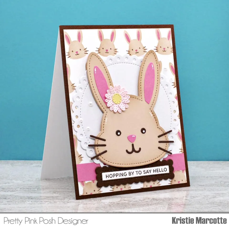 PRETTY PINK POSH:  Sentiment Strips | Easter | Stamp