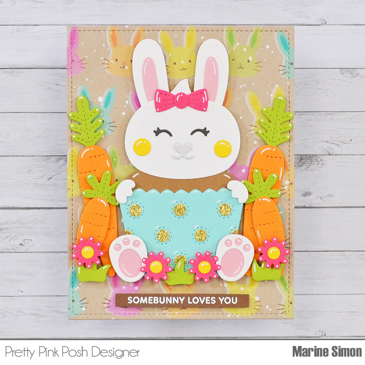 PRETTY PINK POSH:  Sentiment Strips | Easter | Stamp