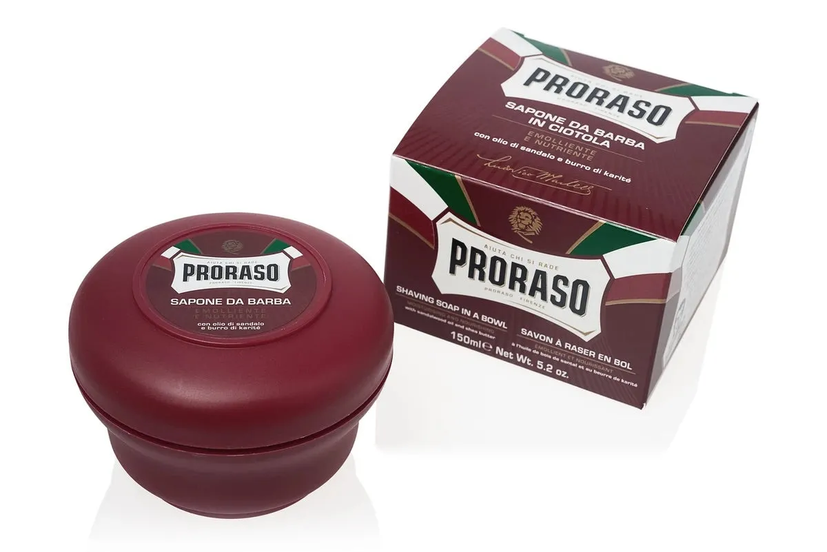 Proraso Shave Soap In A Bowl Moisturizing