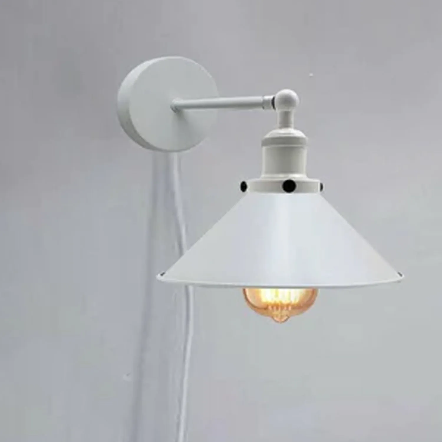 Retro Wall Lights E27 Adjustable Wall Arm Industrial Wall Light Fixtures Sconce Lamp for Loft Coffee Bar~1279