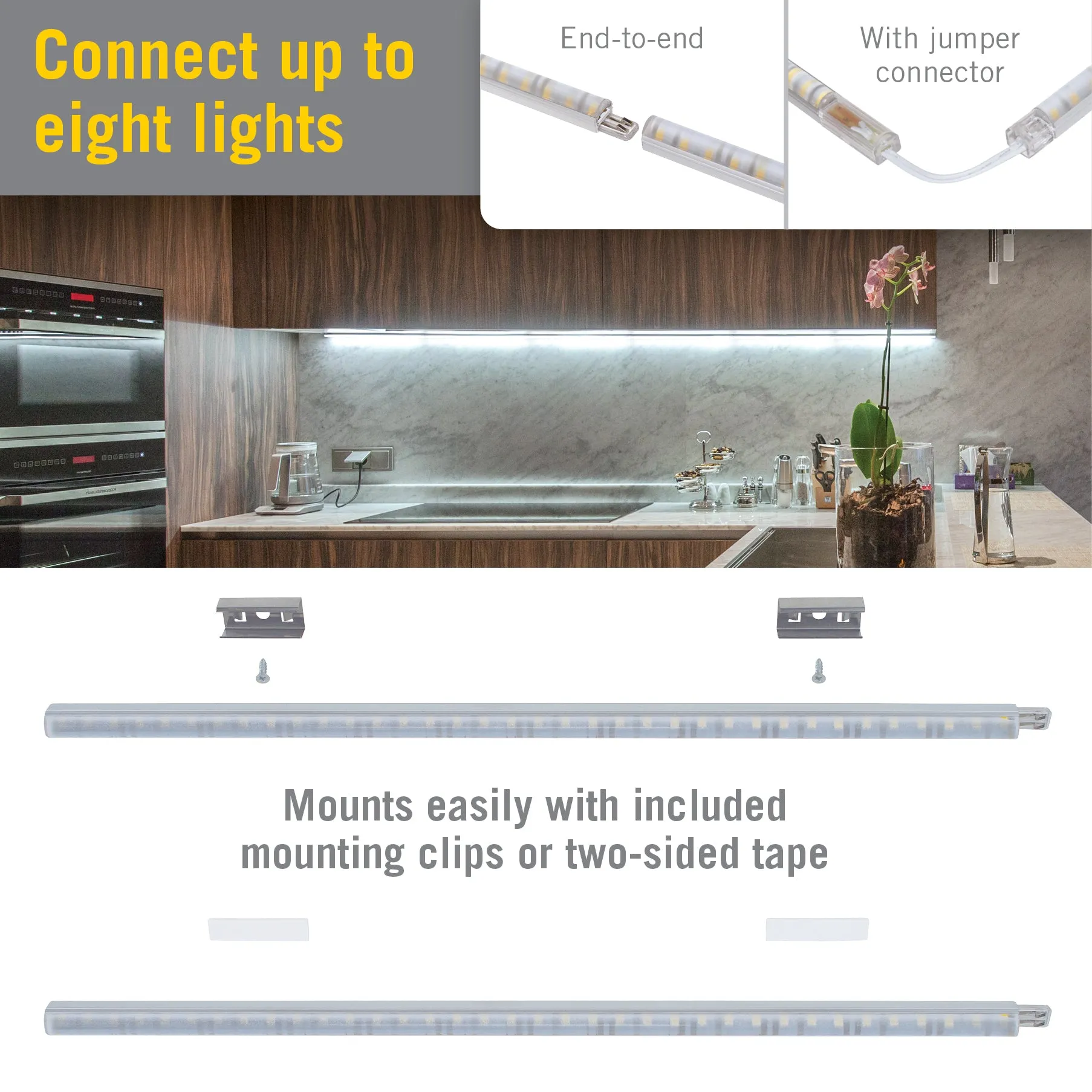 RigidStrip 12" Linkable LED Strip Light Diffuser