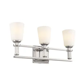 Rosalind 24 in. 3 Lights Vanity Light Polished Nickel finish