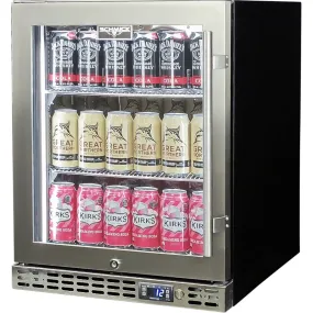 Schmick SK86L-HD 89L Stainless Steel Under Bench Bar Fridge