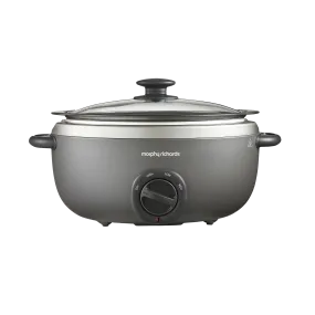 Sear & Stew Oval 6.5L Slow Cooker