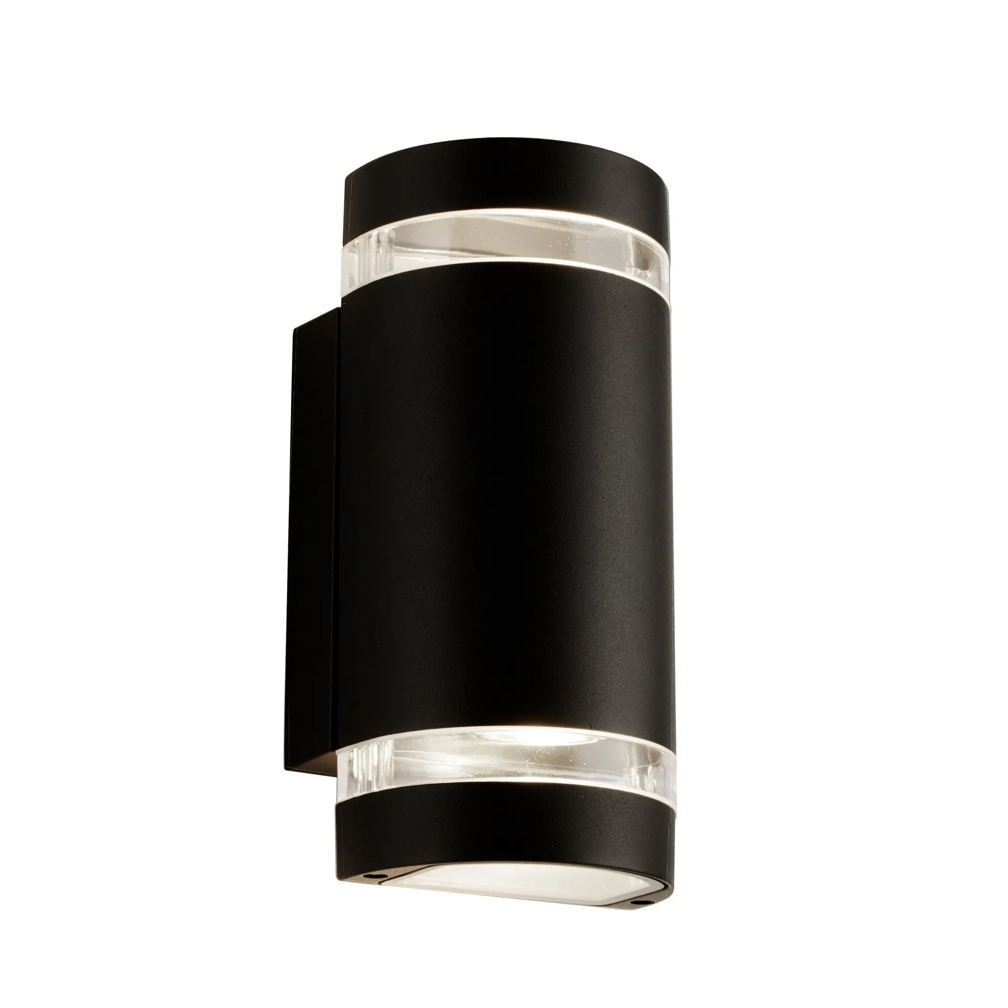 Searchlight 2002-2BK-LED Sheffield Outdoor 2 Light Wall Light Black