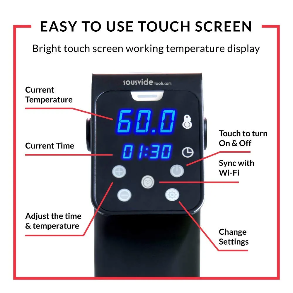 Sous Vide Tools iVide WIFI Sous Vide Cooker