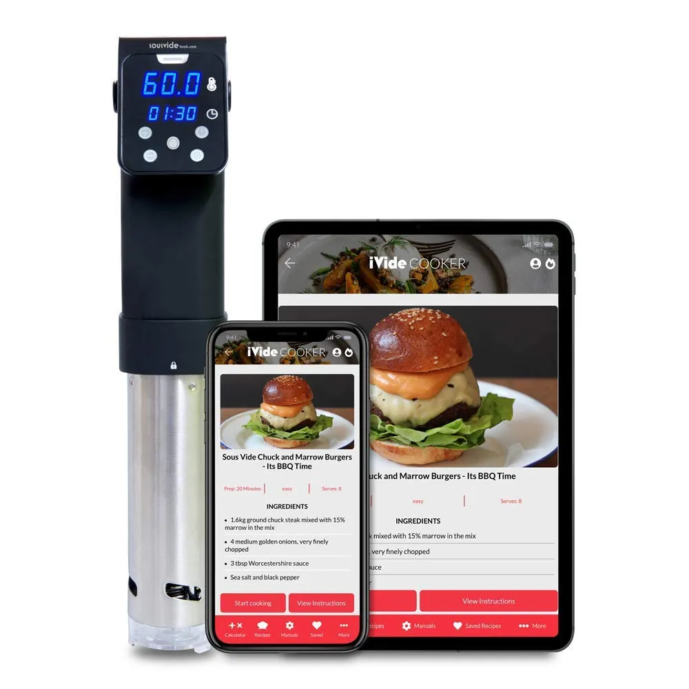 Sous Vide Tools iVide WIFI Sous Vide Cooker