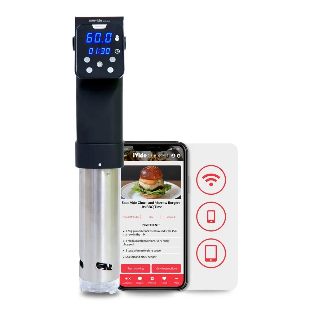 Sous Vide Tools iVide WIFI Sous Vide Cooker