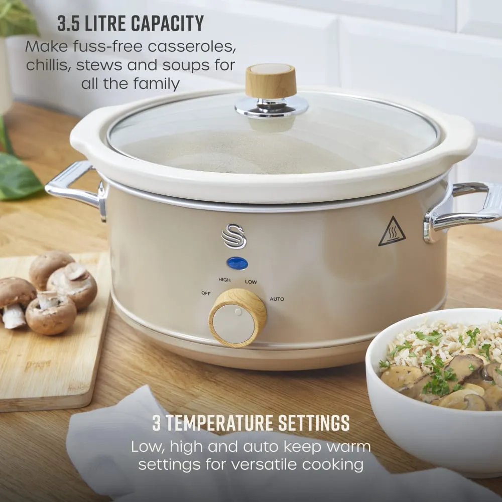 Swan 3.5L Nordic Slow Cooker