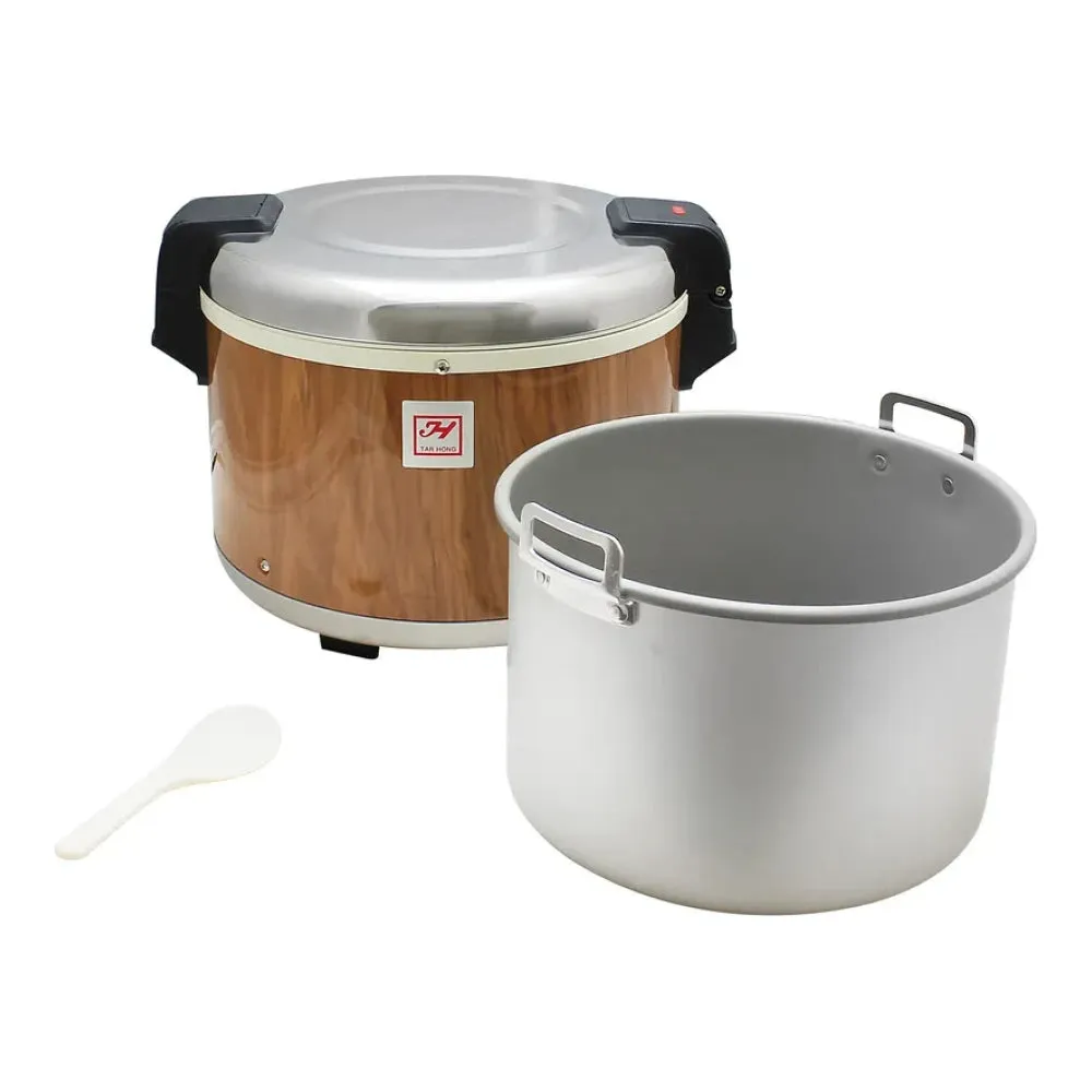Thunder Group SEJ18000 Wood Grain Electric 50 Cups Rice Warmer