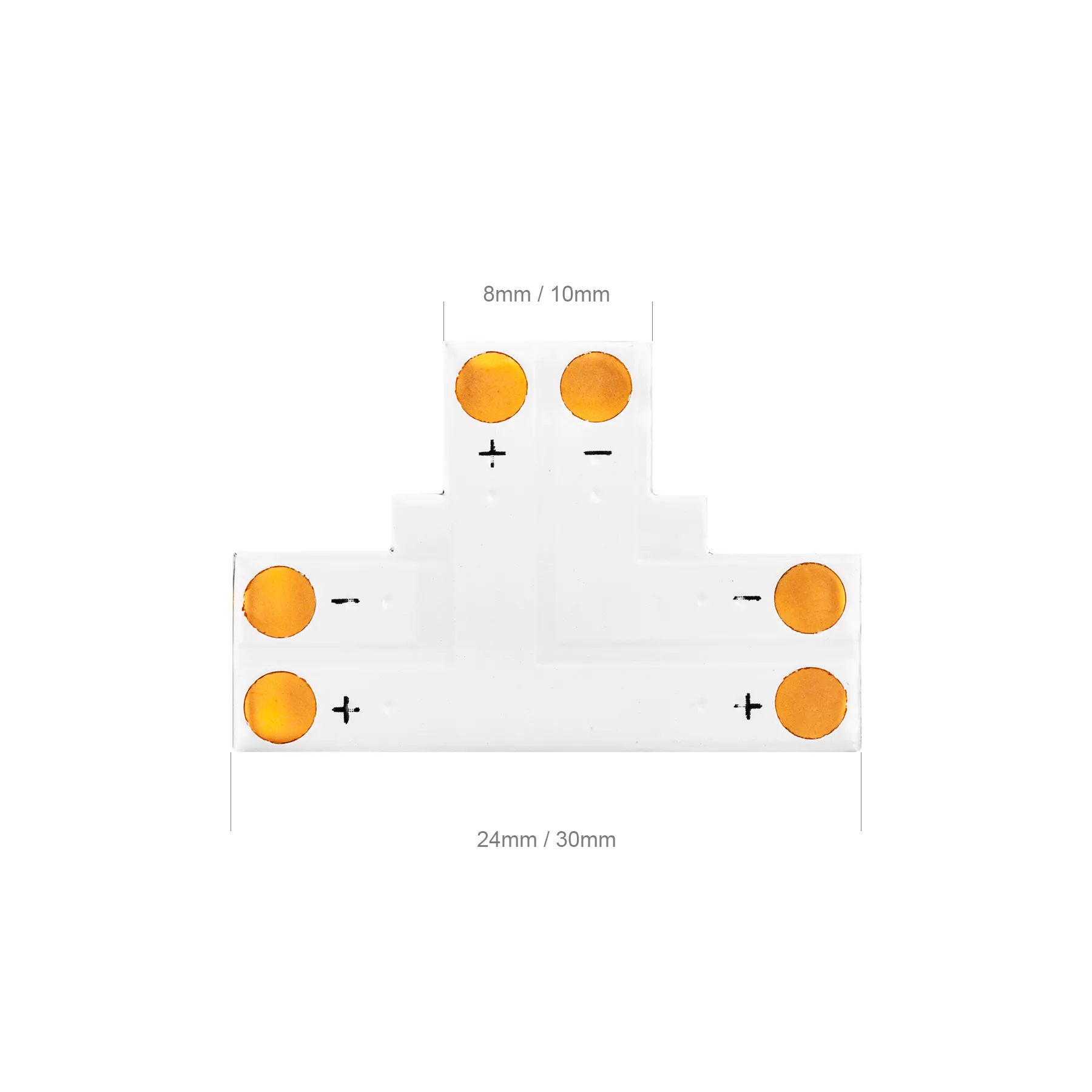 T/L/X PCB Shape Solderless Connector 2pin/3pin/4pin/5pin