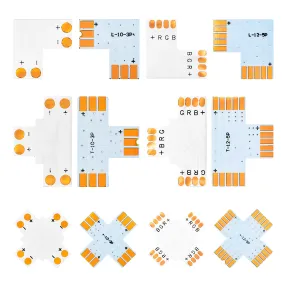 T/L/X PCB Shape Solderless Connector 2pin/3pin/4pin/5pin
