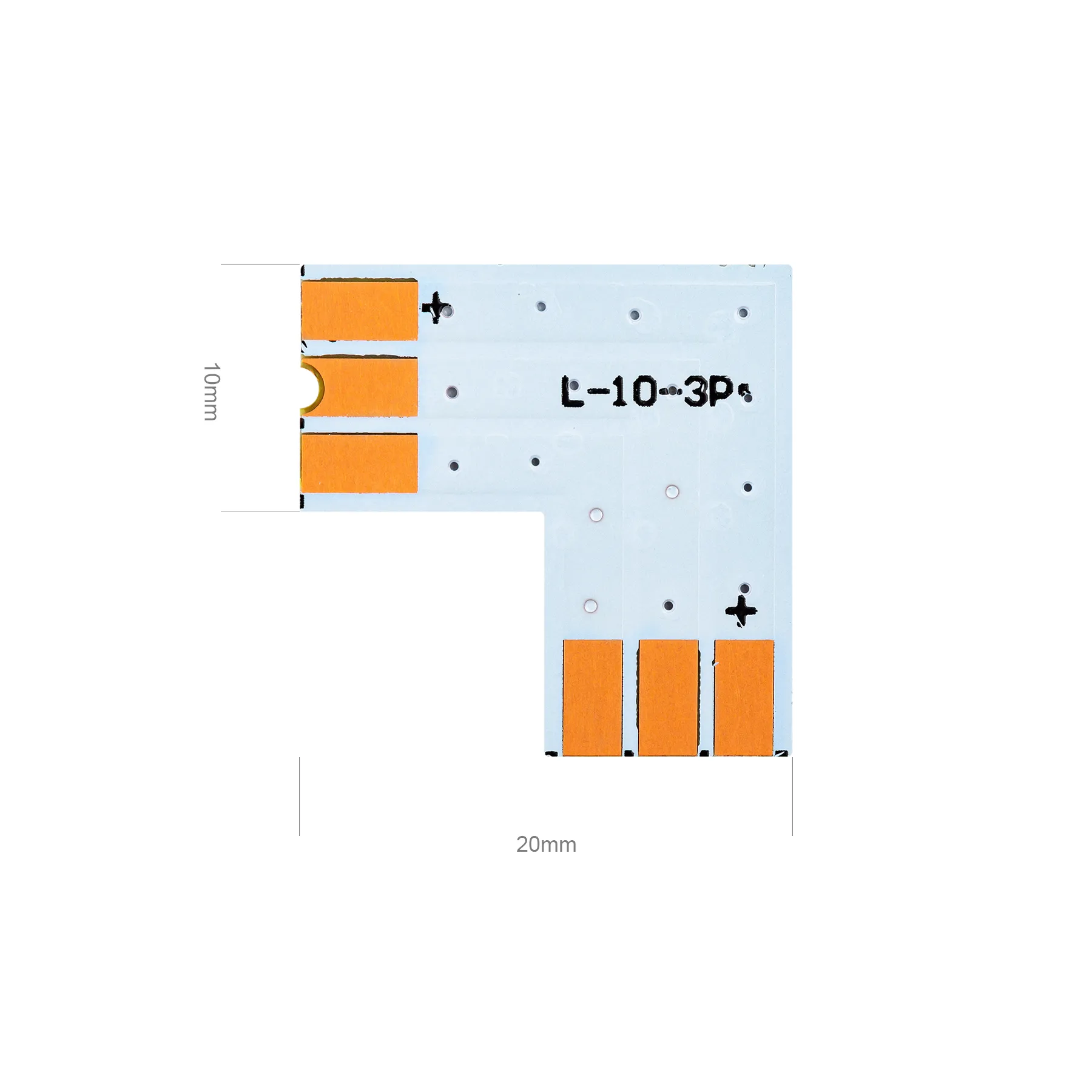 T/L/X PCB Shape Solderless Connector 2pin/3pin/4pin/5pin
