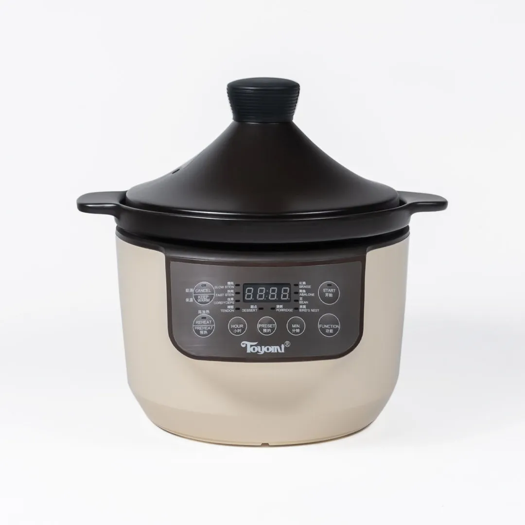 TOYOMI 4.0L Micro-com High Heat Stew Cooker HH 9080