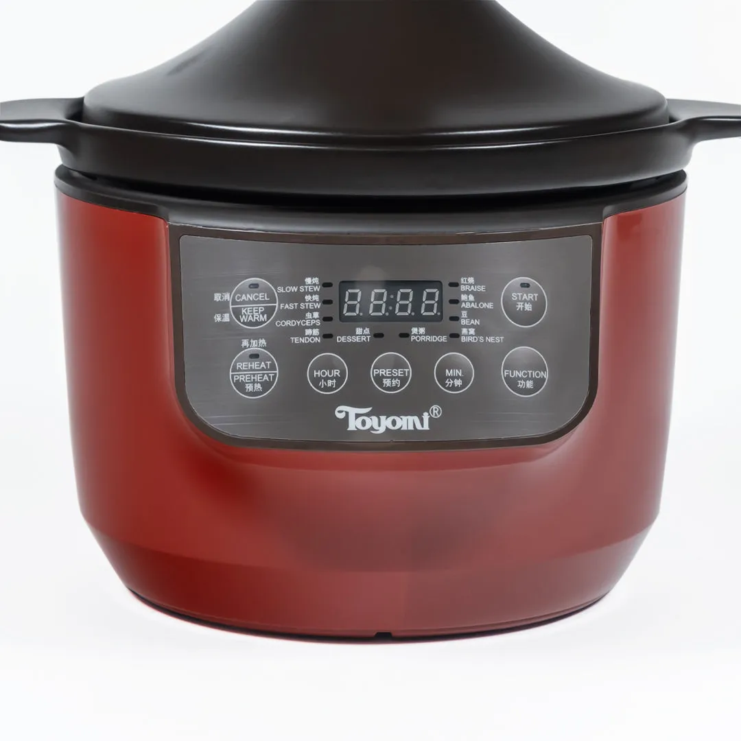 TOYOMI 4.0L Micro-com High Heat Stew Cooker HH 9080
