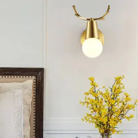 Traditional Global Vanity Wall Sconce in Brass - 1/2/3-Head Metal Light Fixture for Bathroom