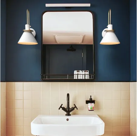 Trombone Shape Wall Light 1PC For Kitchen Dining Bedside Room Wall Lamp With Bulb