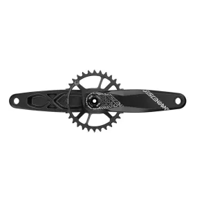 Truvativ Crank Descendant 6K Aluminum Eagle Dub 12S 170 W Direct Mount 32T X-Sync 2 Chainring Black (Dub Cups/Bearings Not Included): Black 170Mm