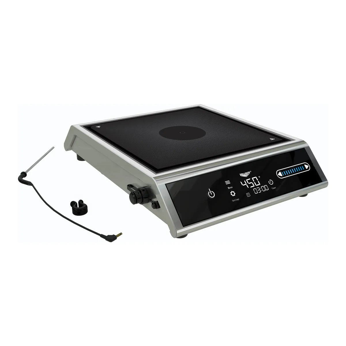 Vollrath MPI4-1800S 4 Series Countertop Medium Power Induction Range w/ Control Probe, 1800 watts
