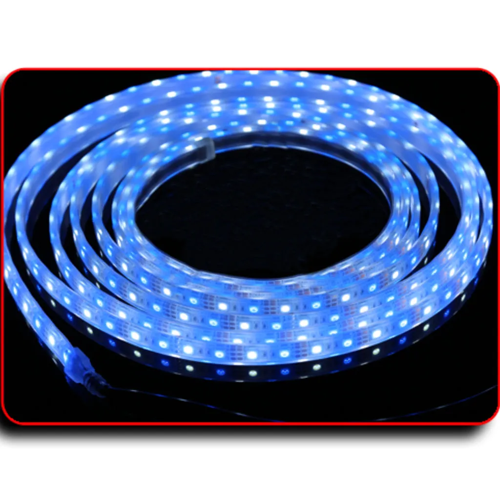 Waterproof Flexible Light Strip - IP68 - 12V Dual Color Blue   Cool White