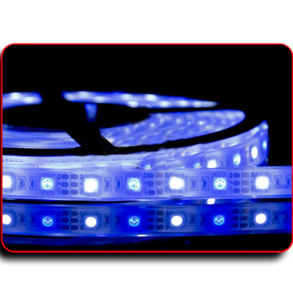 Waterproof Flexible Light Strip - IP68 - 12V Dual Color Blue   Cool White