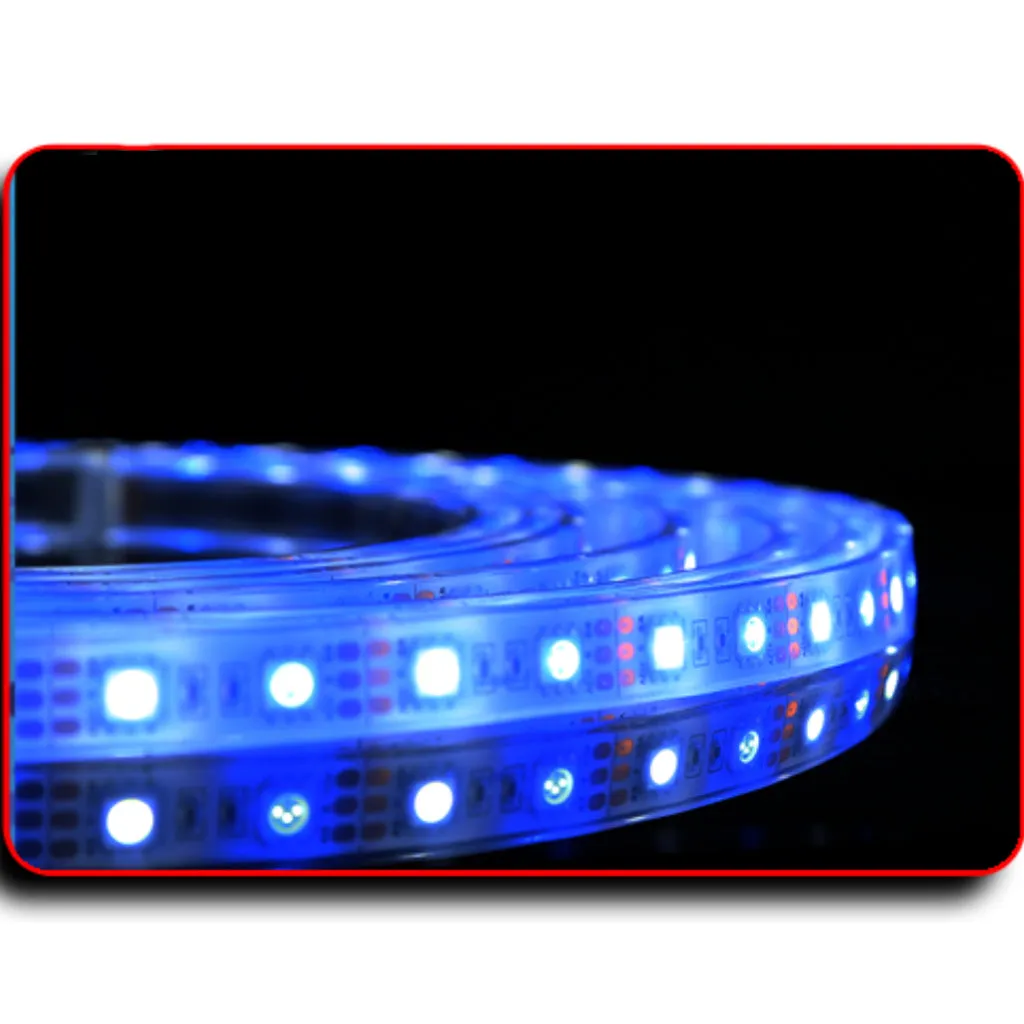 Waterproof Flexible Light Strip - IP68 - 12V Dual Color Blue   Cool White