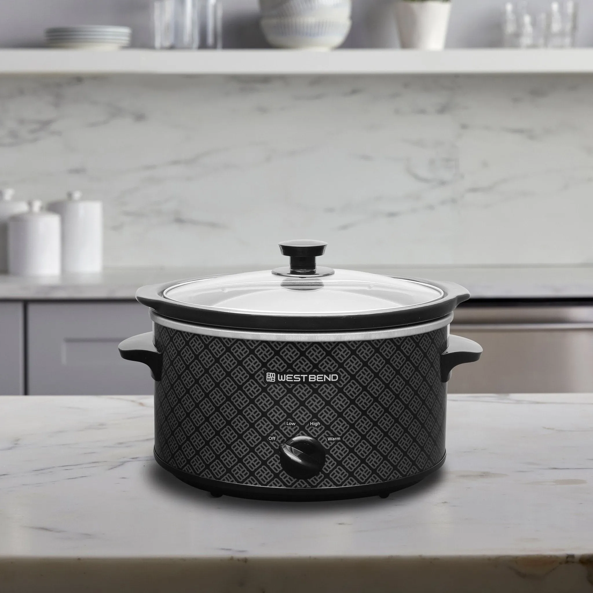 West Bend Pattern 4 Qt Slow Cooker